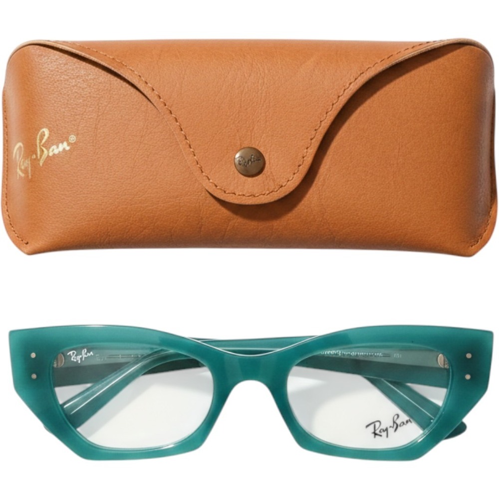 Ray-Ban 0RX7330 Women's Algae Green Cat Eye‎